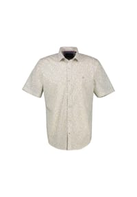 LERROS - Halbarmhemd, sommerlich gemustert - WHITE