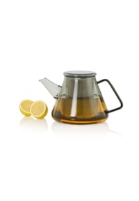 AdHoc® - Teekanne Orient+ | grey, Glas grey / Edelstahl - Grey