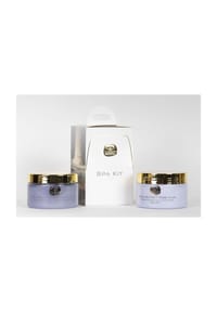 KEDMA - Spa Kit Lilac, Körperbutter & Salzpeeling, 250g + 350g - weiß