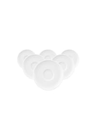 Seltmann Weiden Espressountertassen Sento Home ø 12 cm 6er Set weiß - SENTO HOME - weiß