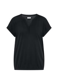 CECIL - Shirt, Split-Neck, für Damen - 17672 BREEZE GREEN
