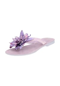 LAZAMANI - Leder Zehensteg - Lilac