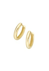 Luigi Merano® - Creolen rund, Durchmesser ca. 13,1 mm, Gold 585 - gold