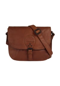 SPIKES & SPARROW® - Umhängetasche Echt Leder - cognac