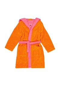 VOSSEN® - Kinderbademäntel Kinder Kapuze Bixie electric orange/prim rose - 0006 - orange