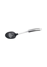 Berndes® - Schaumlöffel, Edelstahl / Kunststoff, Silber / Schwarz - silber / schwarz
