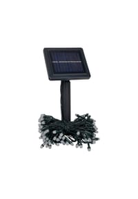näve Leuchten - RGBW Solar-/Lichterkette "SEOUL" L: 12m - schwarz