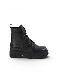Apple of Eden - Schnürstiefel AOECASTLE Warmes Futter aus Kunstwolle mit Memory-Schaum-Komfort - BLACK