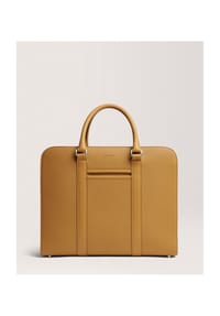 CARL FRIEDRIK HERITAGE - Palissy Double Aktentasche - mustard
