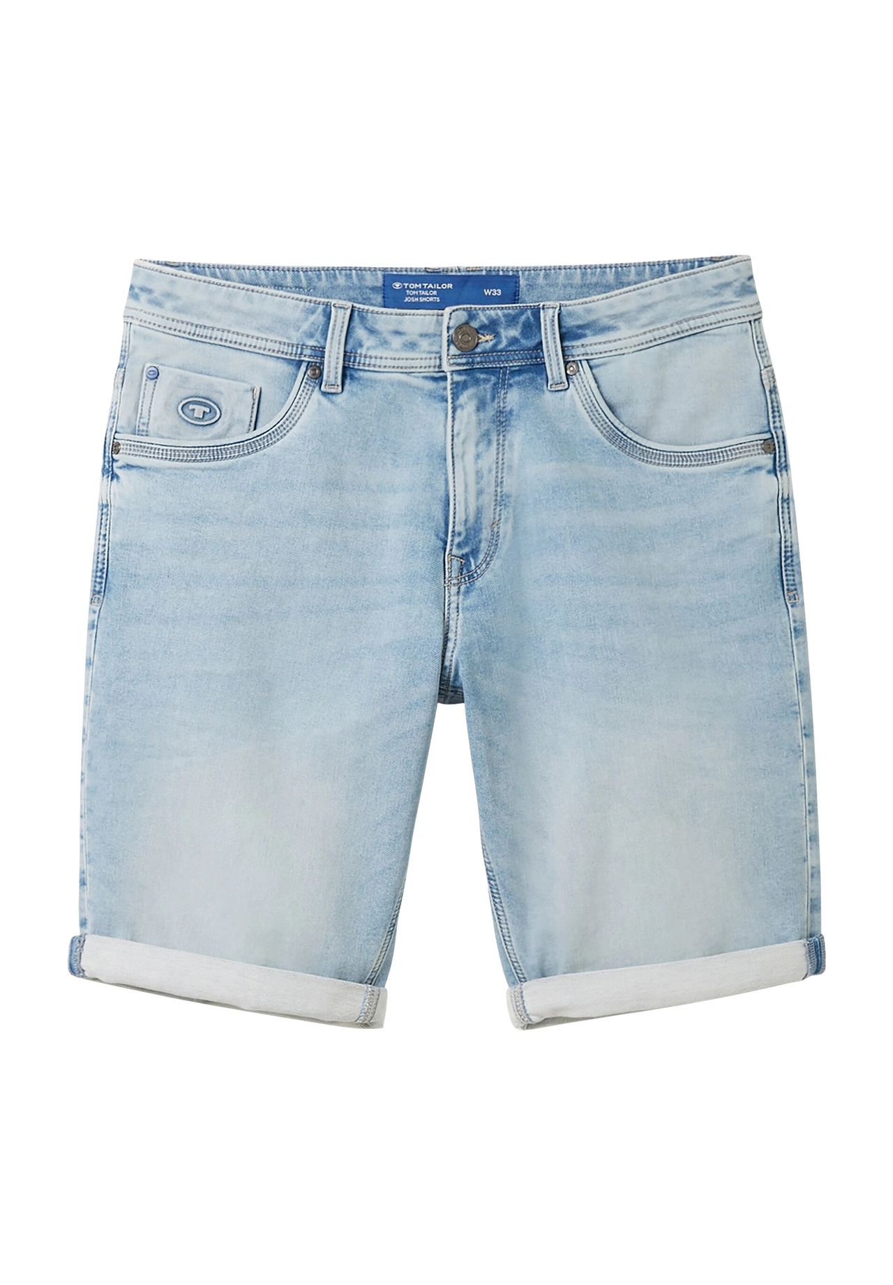 TOM TAILOR Josh Jeans-Bermudas, Regular Slim, für Herren | GALERIA