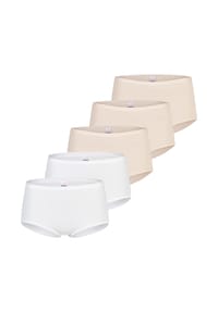 Speidel. - Panty 5er Pack Cotton & More - Beige / weiß