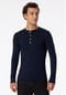 Schiesser REVIVAL Karl-Heinz Langarmshirt, Henley-Ausschnitt, für Herren Bild 7