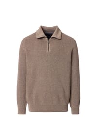 CASAMODA - Herren Troyer uni - Dunkelgrau