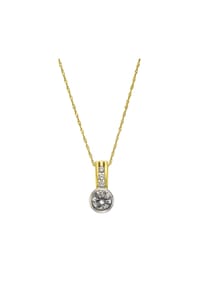 CELESTA® - Damen Kette mit Anhänger "500341163-2-43", 375er Gelbgold - gold