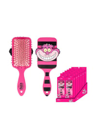 Disney - Disney Alice Haarbürste – Rechteckige Kinderbürste mit Alice-Motiv - Pink 19x4x8 cm