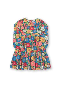 KITE - Kinder Flower Power Kleid Bio-Baumwolle - mehrfarbig