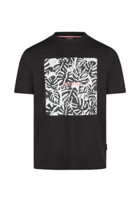 HECHTER PARIS - T-Shirt Moderner Look - black