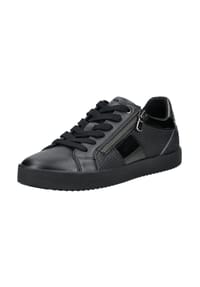 GEOX - Leder/Synthetik Sneaker - Schwarz