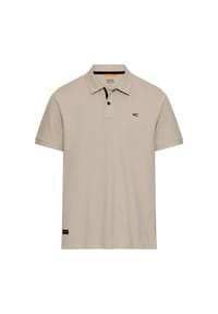 camel active - Poloshirt mit Kontrastdetails - Beige