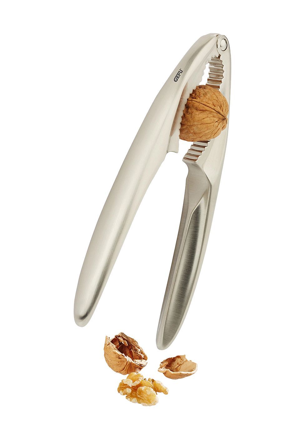 Gefu Hellgrau Nussknacker "Classico", Silber, B:4,9Cm H:1,9Cm L:16,7Cm, Zink, Nussknacker, Extra Schwere Qualität, Zink - Image 10