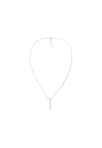 TOMMY HILFIGER LINEAR - Damen Kette mit Anhänger, Edelstahl - EDELSTAHL