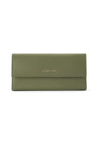 LAZAROTTI Bologna Leather - Bologna Leather Geldbörse Leder 19 cm - black