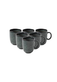 like. by Villeroy & Boch Becher mit Henkel Lave 400 ml 6er Set - LAVE - beige