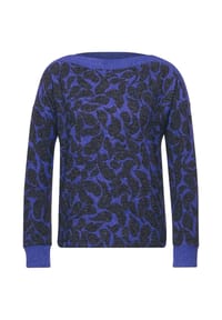 Street One - Langarmshirt - eminent blue melange