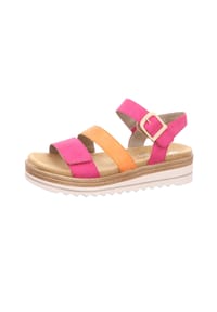 remonte® - Lederimitat Sandalen - Magenta