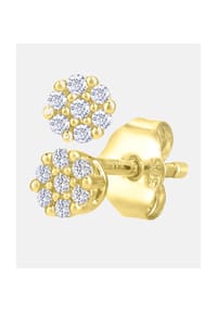 Diamant L'eternel - Ohrstecker, mit Diamant, 375 Gelbgold - gold