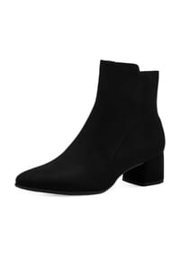 MARCO TOZZI® - Ankle Boots, Blockabsatz, Reißverschluss, für Damen - 001 BLACK