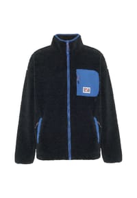 CHIEMSEE - Fleecejacke mit Stehkragen - 19-3911 Black Beauty