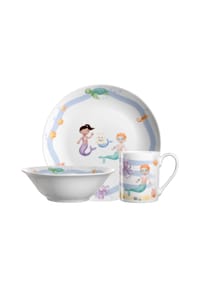 LEONARDO Geschirr-Set "Meer", 3-teilig - BAMBINI AVVENTURA - MEHRFARBIG