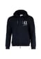 ARMANI EXCHANGE Herren Jacke - Sweatjacke, Kapuze, Baumwolle, einfarbig Bild 1