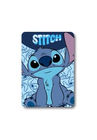 Disney - Disney Stitch Fleecedecke Kuscheldecke 100x140 cm Kinder Decke - 