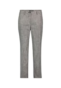BETTY BARCLAY - Businesshose mit Bügelfalte - Grey Melange