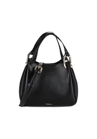 FURLA Nuvola - Nuvola Handtasche Leder 19 cm - nero