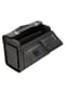 DERMATA 2-Rollen Pilotentrolley Leder 45,5 cm Laptopfach Bild 5