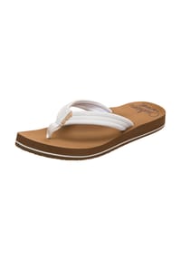 REEF - Cushion Breeze Zehentrenner Damen - weiß / braun