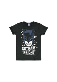 LOGOSHIRT® - T-Shirt Slimfit Batman - Gotham Knight - black