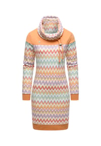 ragwear™ - Sweatkleid Chlloe Zig Zag YOUMODO - Dusty Green
