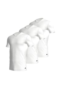 adidas - Unterhemd / Shirt Kurzarm 3er Pack Active Core Cotton - Schwarz