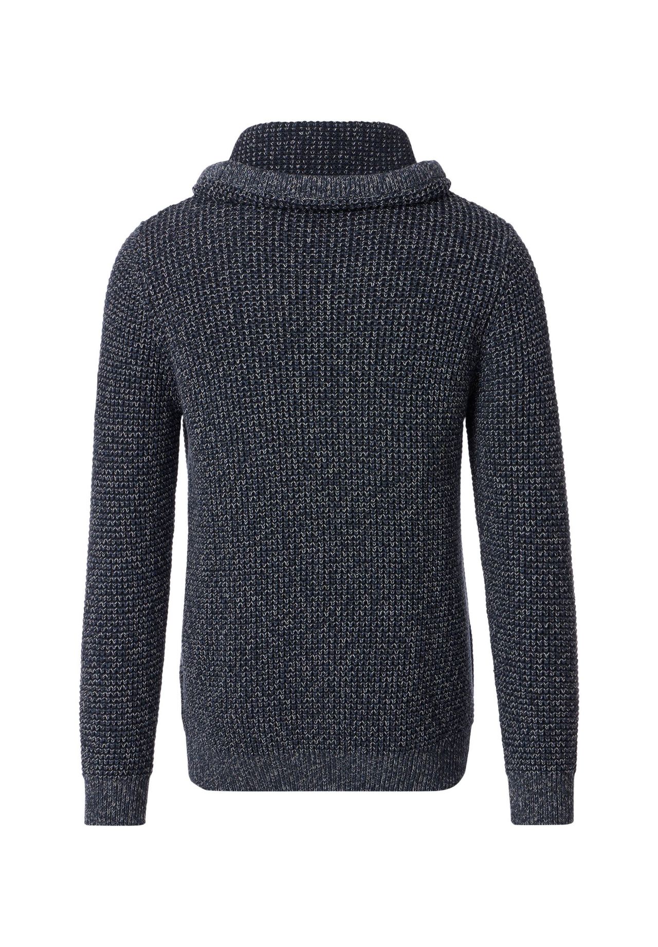 casamoda Pullover, Wickelkragen, FüR Herren, Blau, M