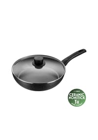 BALLARINI Schmorpfanne,28cm, SCHWARZ, 99 - VIPITENO CERAMIC - SCHWARZ