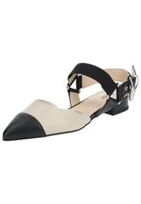 NeroGiardini - Nappaleder Pumps - Schwarz/Beige