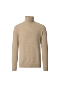 CASAMODA - Herren Rollkragenpullover uni - Champagner Beige