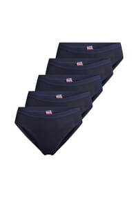 -con-ta- - Midi Slip 5er Pack Feinripp - Marine