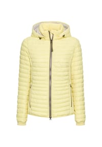 camel active - Gefütterte Jacke mit abnehmbarer Kapuze - Gelb