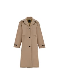 freshlions - Trenchcoat Cecilia in klassischem Design - Beige