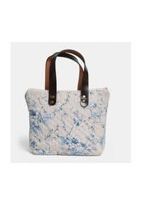 LOBERON - Tasche Vailenne creme/blau - creme/blau